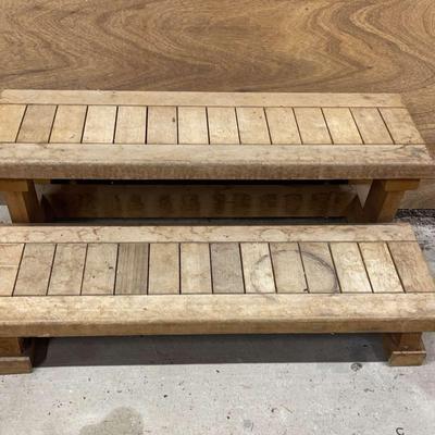 Bench Steps / Plant Stand