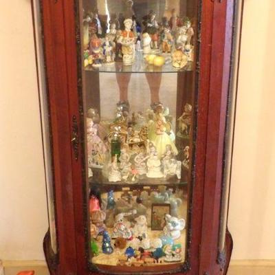 Bow Front Cabinet 