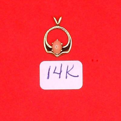 14k Necklace Slide 