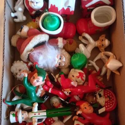 Vintage Christmas Orniments 