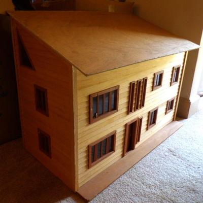Large Wood Doll House