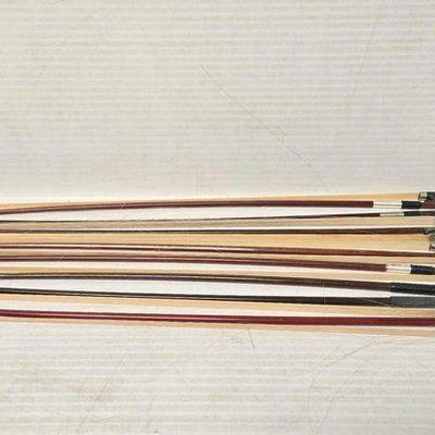 #2440 • (8) Violin Bows

