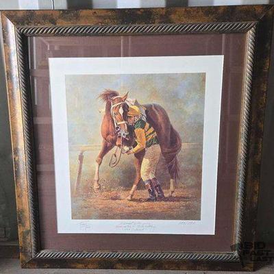 #13206 • "Moment of the Year" Print Signed by Fred Stone
