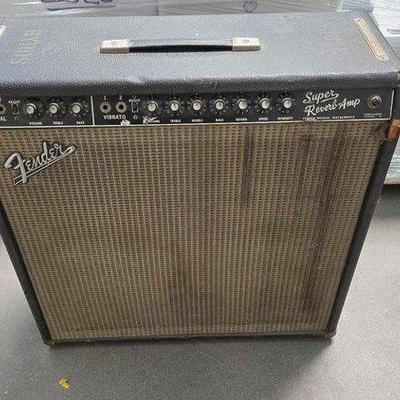 #2448 • Fender Super Reverb-Amp
