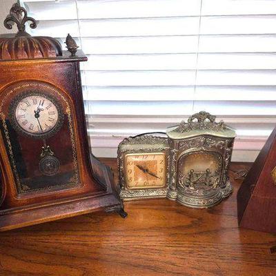#6502 • 2 Electric Clocks and 1 Metronome
