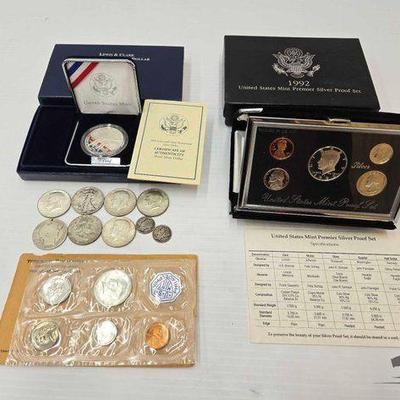 #1501 • 90% & 40% Silver Coin Collection

