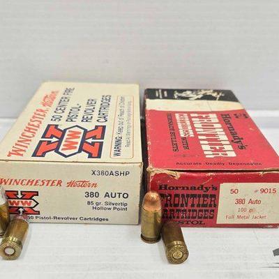#2006 • (100) Rounds 380 Auto Ammo
