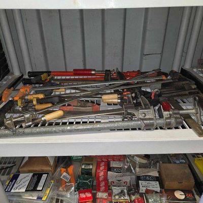 #8128 • Bolt Cutters, Clamps and Bar Clamps,

