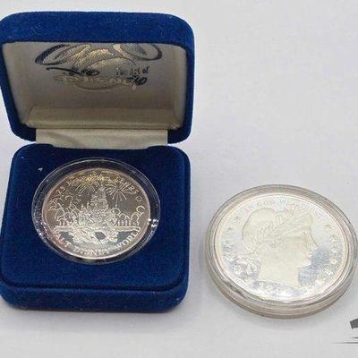#1252 • (2) Fine Silver Coins
