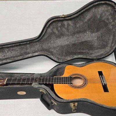 #2358 • Bulgarian 7 String Guitar with Case
