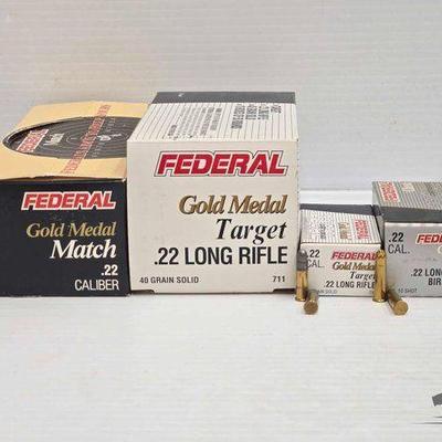#1982 • Approx 800 Rounds of Federal .22 Long Rifle Ammo
