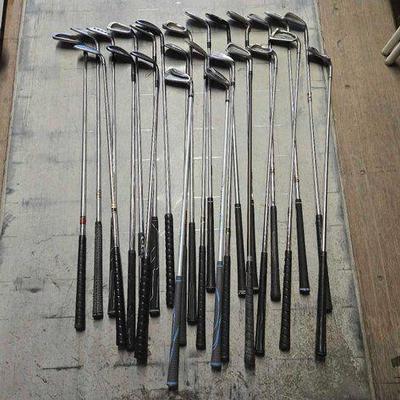 #4504 • (25) Golf Clubs
