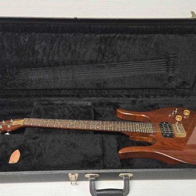 #2374 • Hondo Longhorn Electric Guitar with Case
