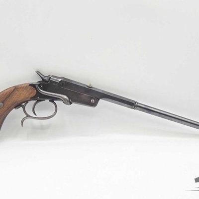 #1662 • German Single Shot .22 Pistol

