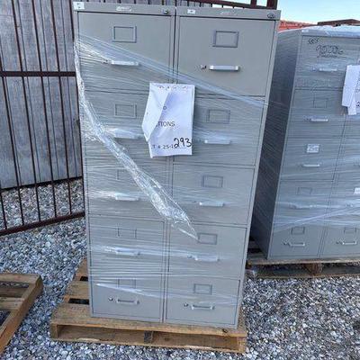 #90001 • (3) McDowell & Craig Filing Cabinets
