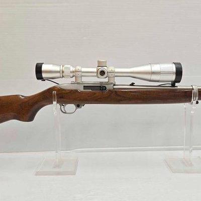 #1766 • Ruger 10/22 .22lr Semi Auto Rifle W/ Scope
