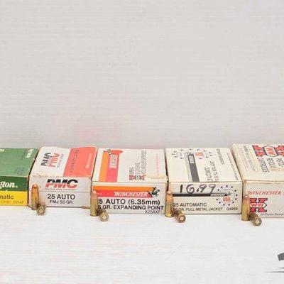 #1974 • (230) .25 Auto Ammo
