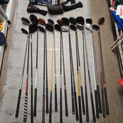 #4512 • (20) Golf Clubs
