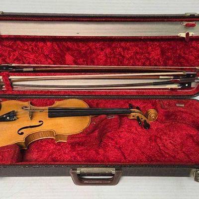 #2418 • Karl Bitterer Violin and Case
