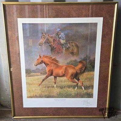 #13204 • "The Final Tribute" Print Signed by Artist Fred Stone
