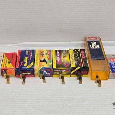 #1956 • Approx 200 Rounds of .22 Long Riffle Ammo
