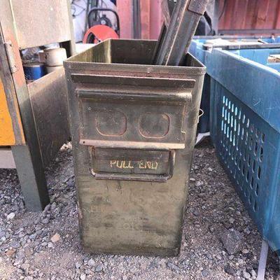 Sale Photo Thumbnail #610: #81038 • Metal Ammo Box
