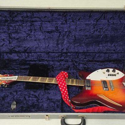 #2404 • Rickenbacker 360 Guitar and Case
