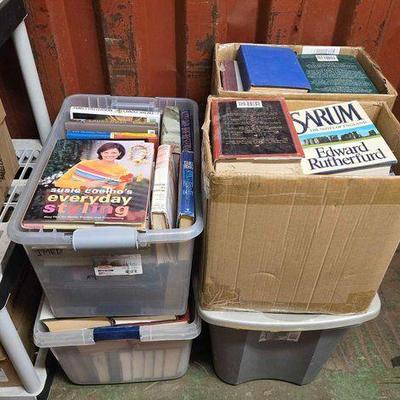 #6512 • (5) Boxes of Books

