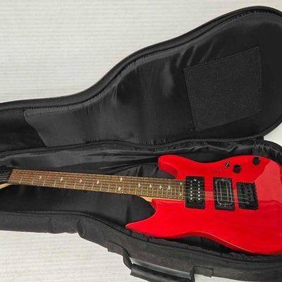 Sale Photo Thumbnail #347: #2438 • Laguna Electric Guitar with Zip Up Case
