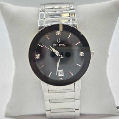 #1102 • Bulova Mens Wristwatch

