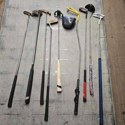 #4506 • (9) Golf Clubs
