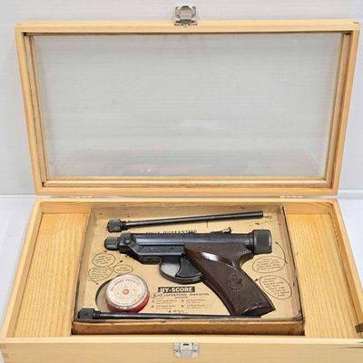 #2286 • Hy-Score Sportster Air Pistol .177
