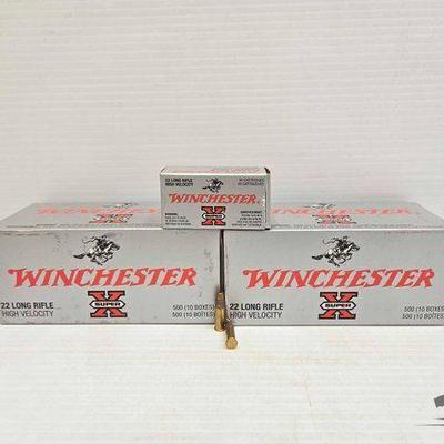 #1990 • (1050) Winchester .22 Long Rifle Ammo
