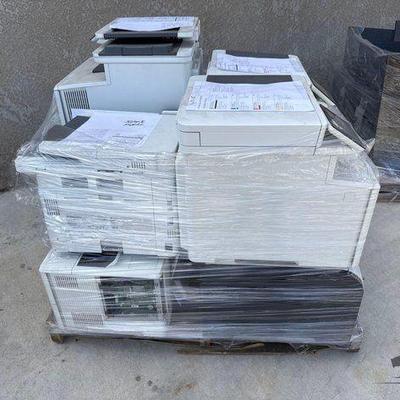 #2520 • 10 HP Printers
