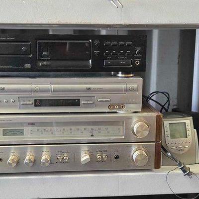 #8034 • DVDs, VHS, CD Player & More
