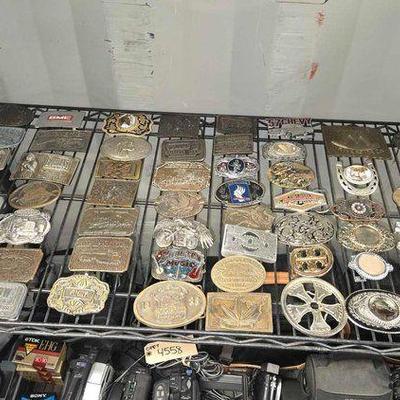 #4556 • (59) Belt Buckles
