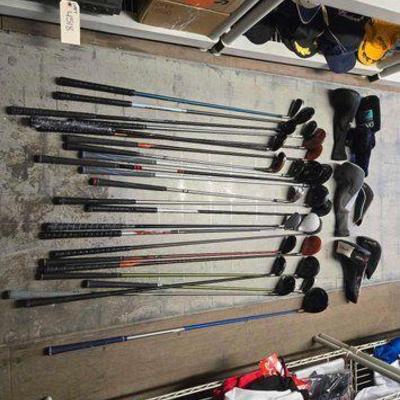 #4508 • (24) Golf Clubs
