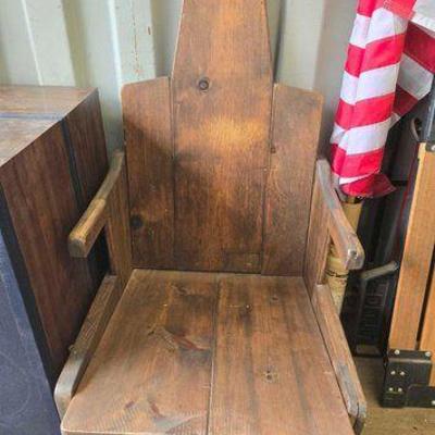 #8006 • Wooden Chair

