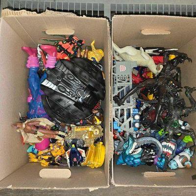 #4582 • (2) Boxes of Toys & Action Figures
