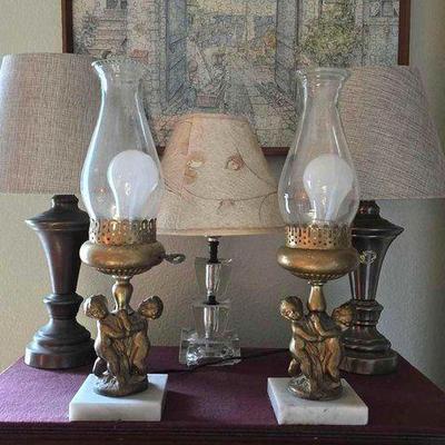 #6498 • 5 Decorative Lamps
