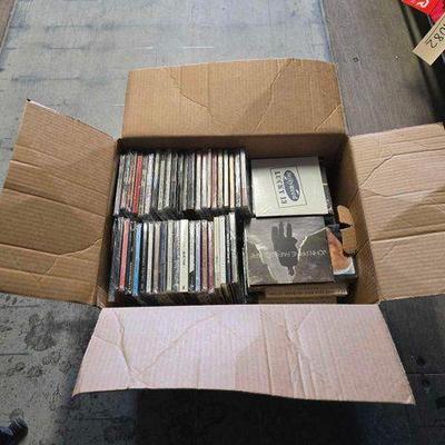 #4092 • Box of Music CDs
