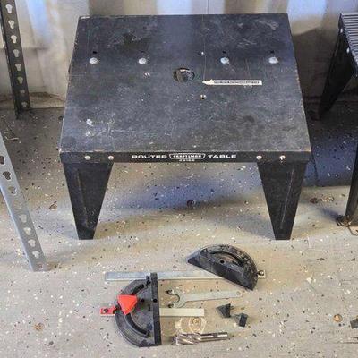 #3524 • Craftsman Router Table & Accessories
