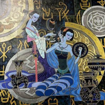 “Mirror Image” By Zu Ming Ho 2009 Giclee With COA