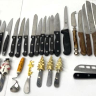 Household Kitchen Knives - Steak Knives, Chopping Knives, Dinner Knives, More