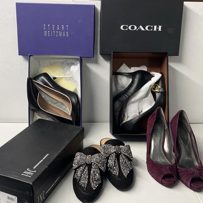 Stuart Weitzman, Coach, Inc, Guess Women’s Shoes, Size 9.5-10M