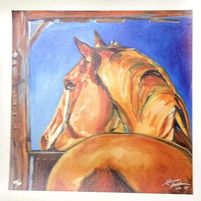 Marcia Baldwin Giclee On Canvas, Signed, No 44/50