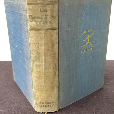 “Look Homeward, Angel”, Thomas Wolfe, Published 1929 Charles Scribner&Sons -Vintage