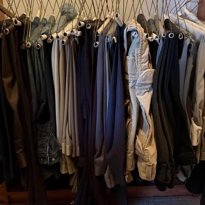 Lot 420: Men’s Slacks And Jeans