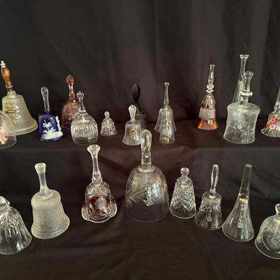 Lot 403: Vintage Crystal And Cut Glass Bells