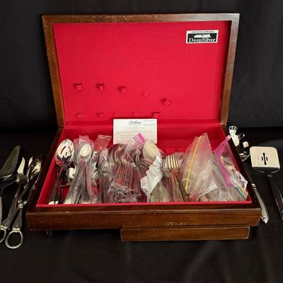 Lot 429: Silver Plated Silverware